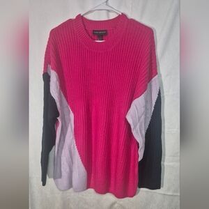 Colorblock Sweater Lane Bryant Size 18/20